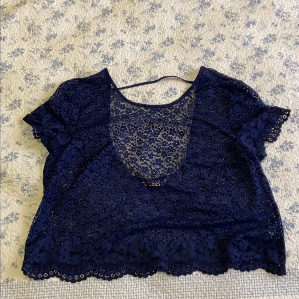 Victoria secret see through blouse